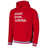 Sweat à capuche unisexe rouge Atlanta Dream Premium