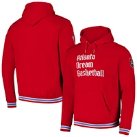 Sweat à capuche unisexe rouge Atlanta Dream Premium