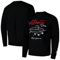 Sweat-shirt unisexe round21 noir Atlanta Dream Bloom