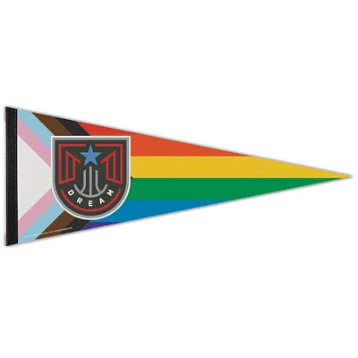 WinCraft Atlanta Dream 12” x 30” Pride Premium Quality Pennant