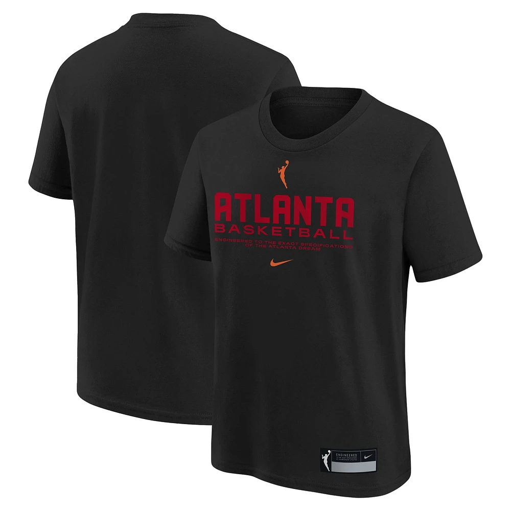 Youth Nike Black Atlanta Dream Legend Practice Performance T-Shirt