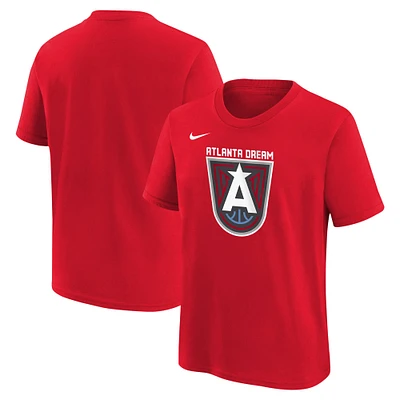 T-shirt Nike rouge Atlanta Dream Essential avec logo pour jeune