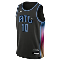 Maillot de joueur Nike Rhyne Howard Anthracite Atlanta Dream Swingman pour jeune - Édition Explorer