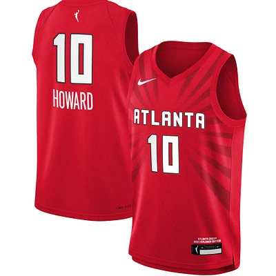 Maillot Enfant Nike Rhyne Howard Rouge Atlanta Dream 2021 Explorer Edition Victory Player