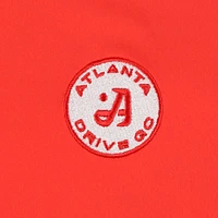 Men's Flag & Anthem  Red Atlanta Drive GC Journey Performance Quarter-Zip Pullover