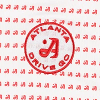 V170030 Polo personnalisé avec logo imprimé drapeau et hymne pour homme Atlanta Drive GC POLMEN ATL-COREKT2145