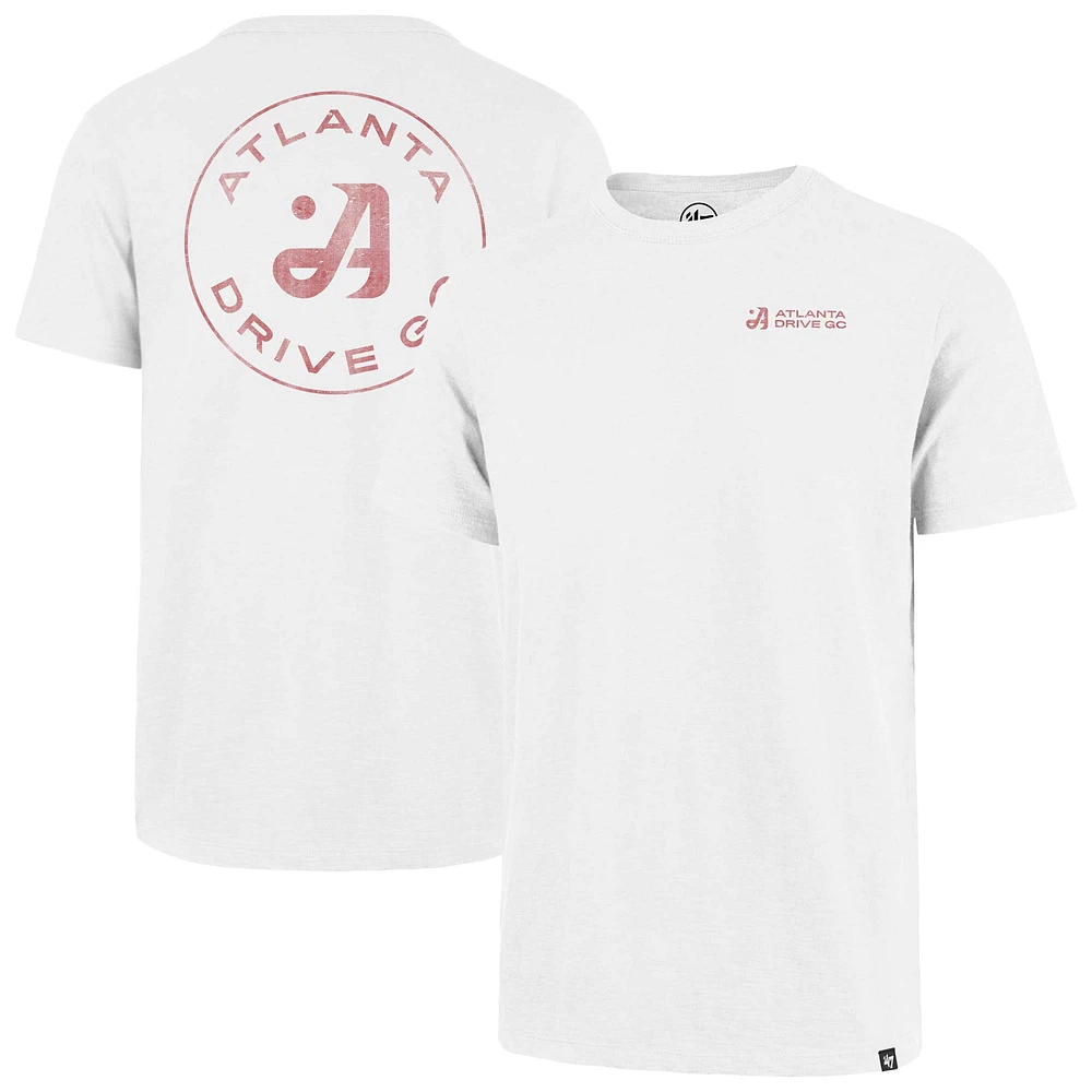 Men's '47  White TGL Atlanta Drive GC Backer Scrum T-Shirt