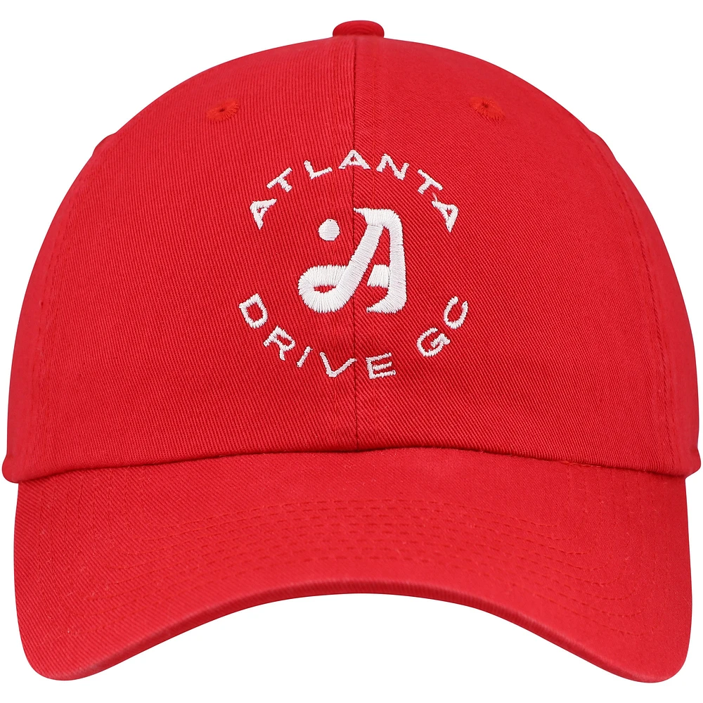 Men's Ahead Red Atlanta Drive GC Largo Adjustable Hat