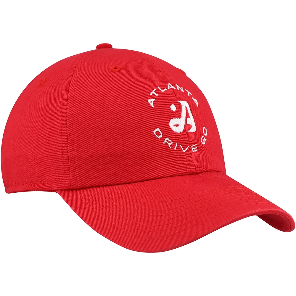 Men's Ahead Red Atlanta Drive GC Largo Adjustable Hat