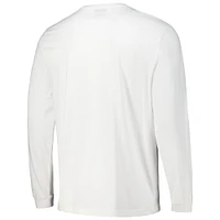 Men's Ahead White Atlanta Drive GC Berkley Long Sleeve T-Shirt