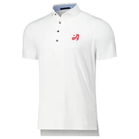 Men's Greyson Clothiers White Atlanta Drive GC Cayuse Performance Polo