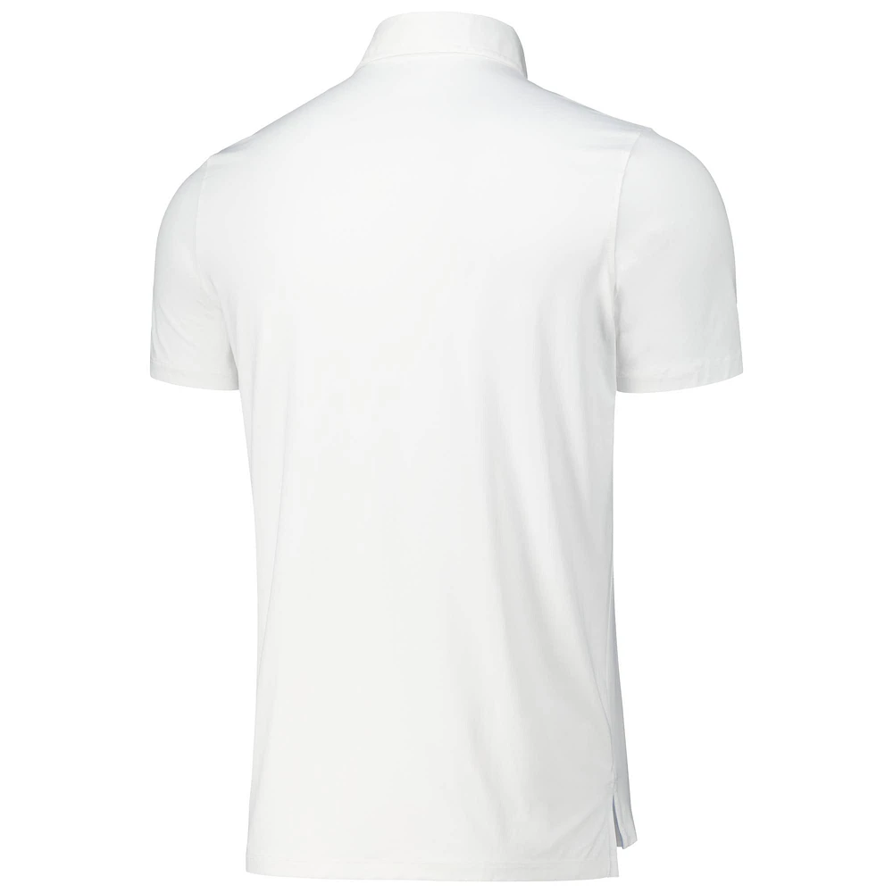 Men's Greyson Clothiers White Atlanta Drive GC Cayuse Performance Polo