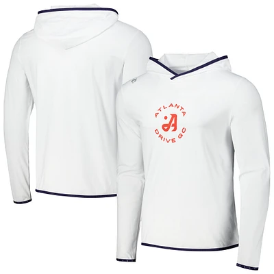 Men's Greyson Clothiers White Atlanta Drive GC Colorado Performance Pullover Hoodie