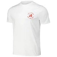 T-shirt blanc Greyson Clothiers pour hommes Atlanta Drive GC Guide Sport Performance