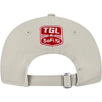 Casquette ajustable 9TWENTY Atlanta Drive GC TGL Team de New Era pour homme, couleur tan