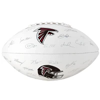 Ballon de football à signature autographe des Falcons d'Atlanta