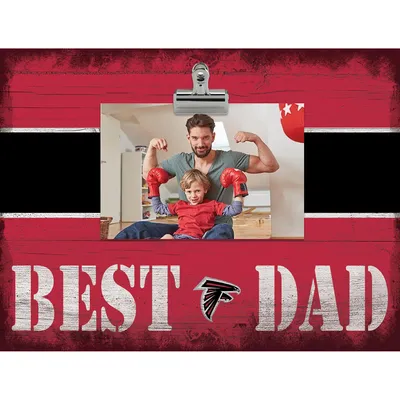 Atlanta Falcons 10'' x 10'' Best Dad Clip Frame