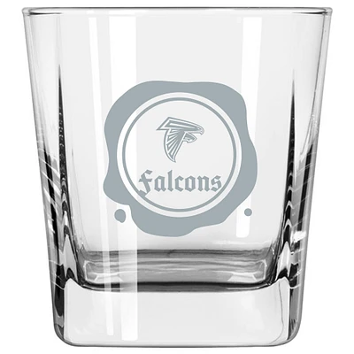 Atlanta Falcons 14oz. Frost Stamp Old Fashioned Glass