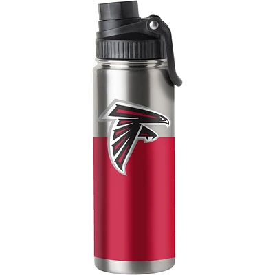 Falcons d'Atlanta 21 oz. Bouteille en acier inoxydable à couvercle torsadé