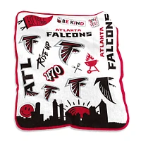 Atlanta Falcons 50'' x 60'' Native Raschel Couverture en peluche