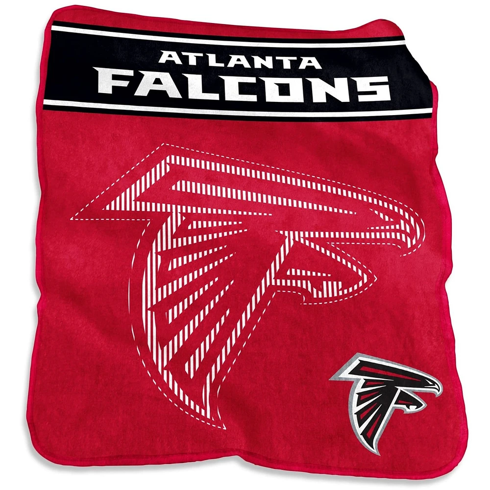 Couverture en peluche Raschel Atlanta Falcons 60'' x 80'' XL