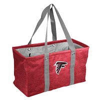 Atlanta Falcons Crosshatch Picnic Caddy Tote Bag