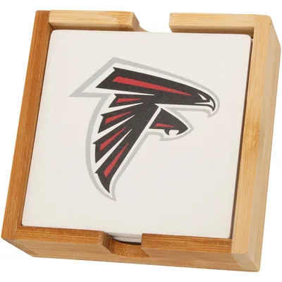 Atlanta Falcons Four-Pack Team Logo Square Coaster Set