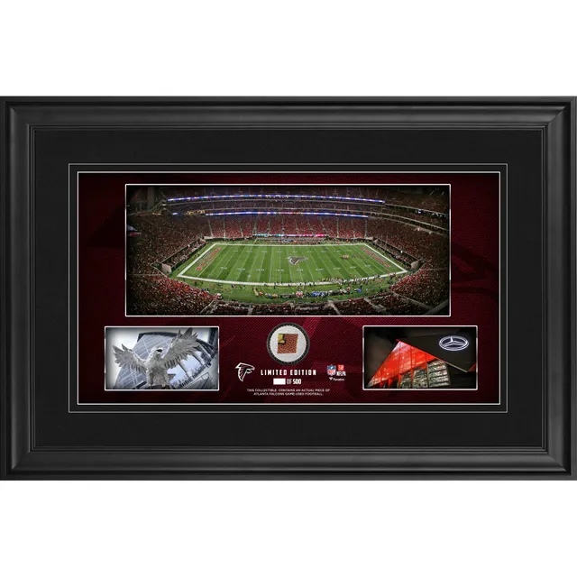 Fanatics Authentic Philadelphia Eagles Framed 10 x 18 Stadium Panoramic Collage with Game-Used Football - Limited Edition of 500