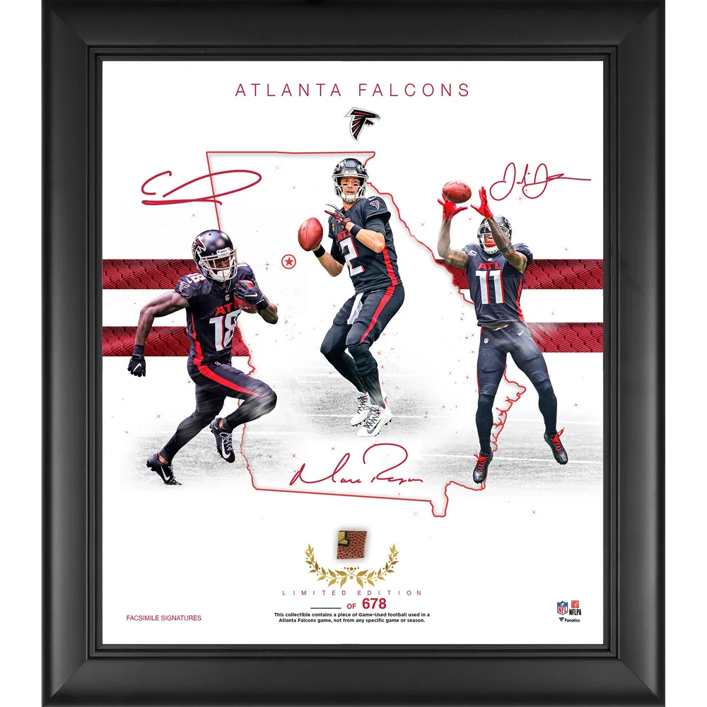 Game Used Atlanta Falcons , Game Used Falcons Collectibles