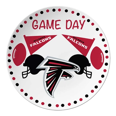 Plaque du jour du match des Falcons d'Atlanta