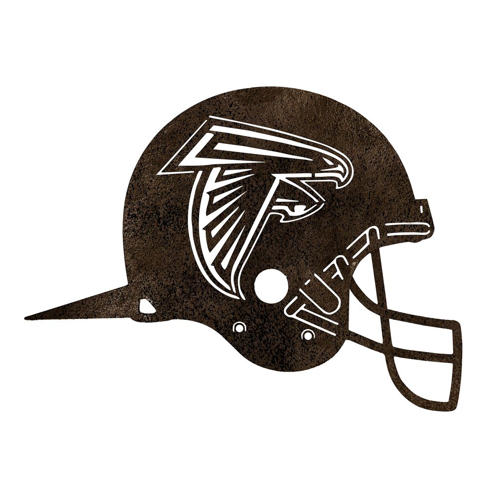 Atlanta Falcons Metal Garden Art Helmet Spike