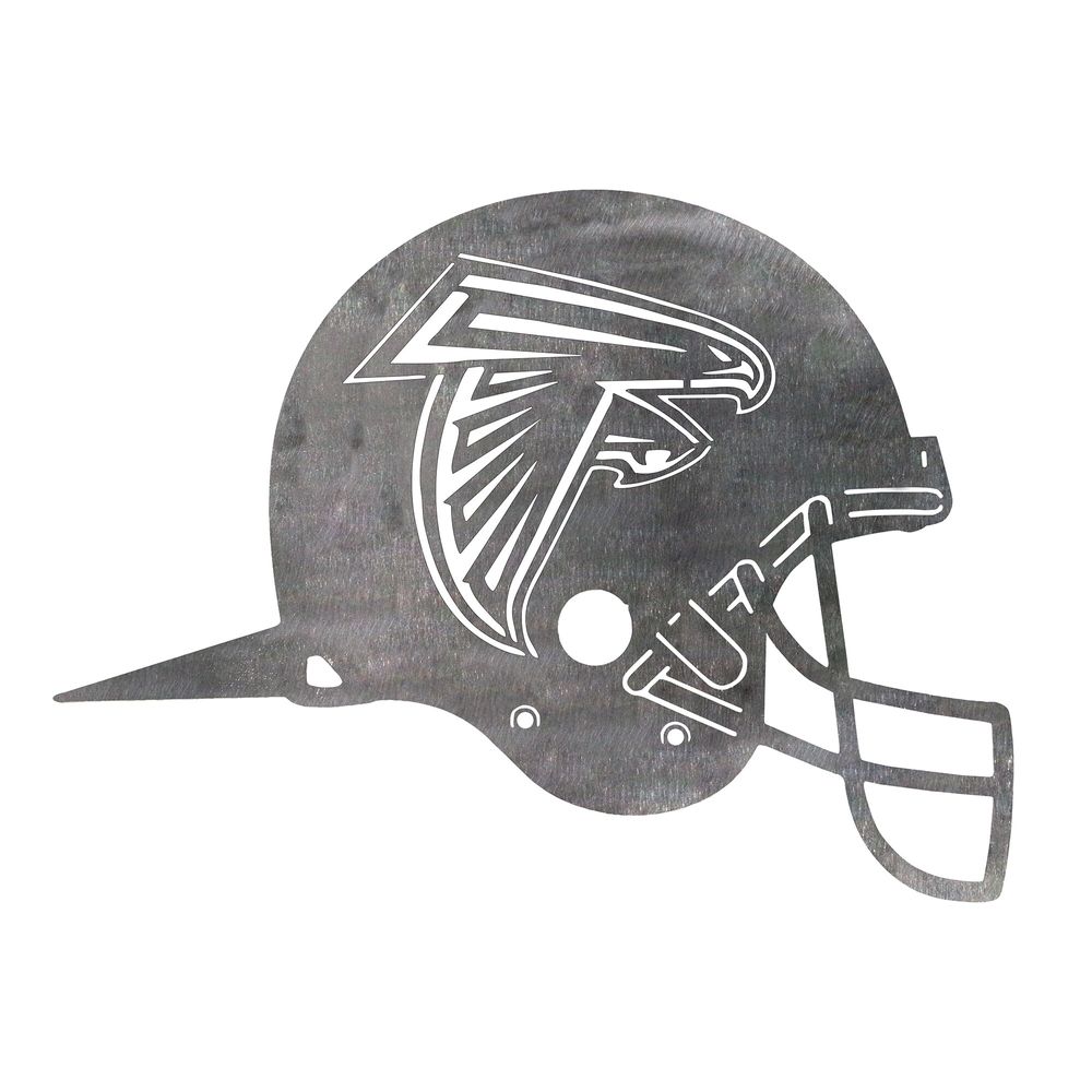 Atlanta Falcons Metal Garden Art Helmet Spike