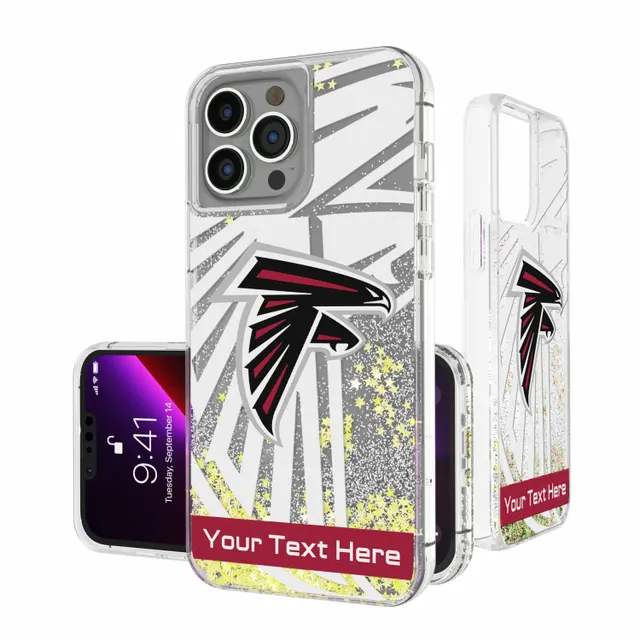 Pittsburgh Steelers Personalized Tilt Design iPhone Glitter Phone Case