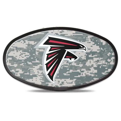 Atlanta Falcons Plastic Oval Fixed 2" Digi Camo Hitch Receiver