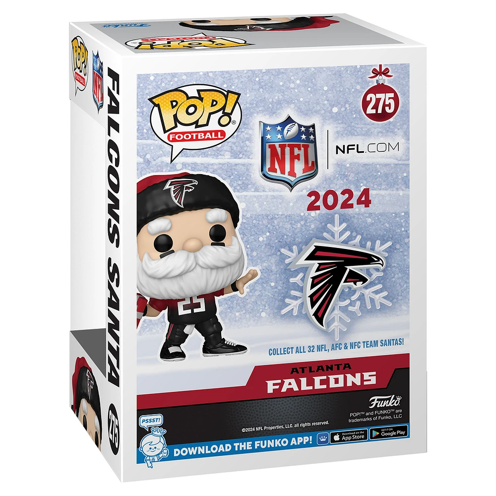 Atlanta Falcons Santa Funko Pop! 2024 Fanatics Exclusive Vinyl Figure