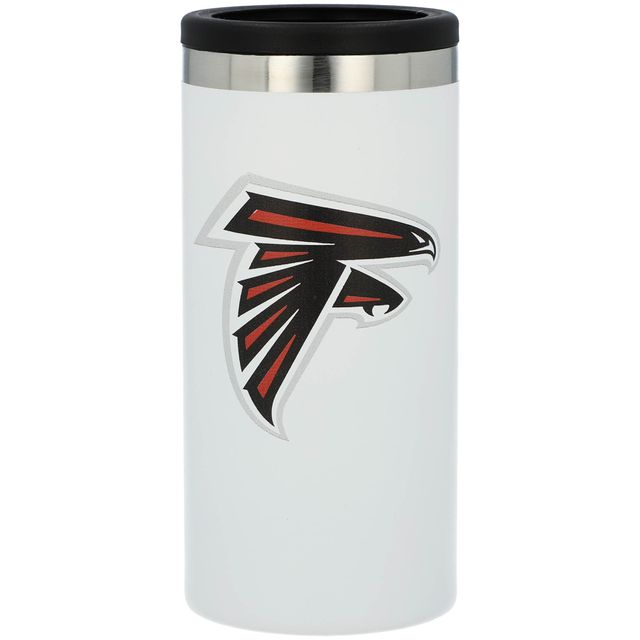 Logo de l'équipe des Falcons d'Atlanta 12 oz. Porte-canette mince