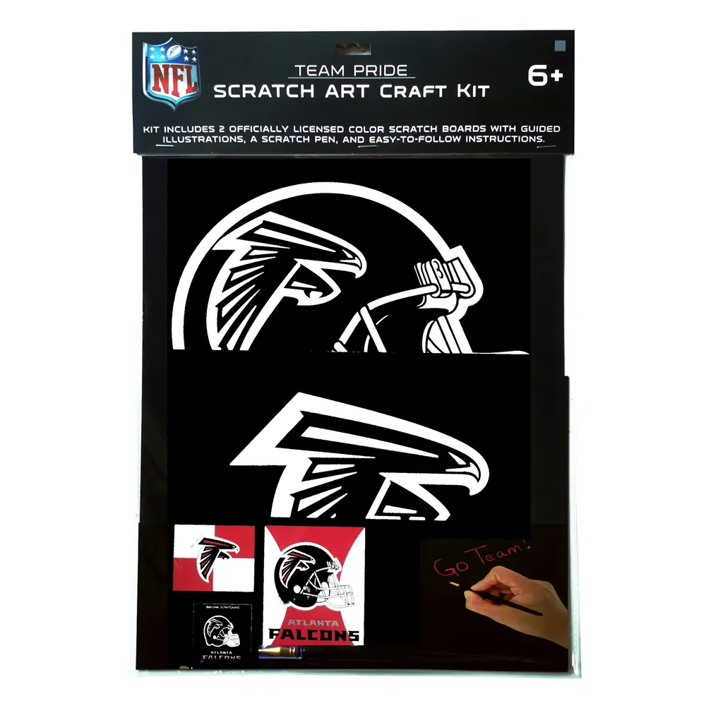 Lids Atlanta Falcons Team Pride Scratch Art Craft Kit