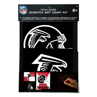 Atlanta Falcons Team Pride Scratch Art Craft Kit