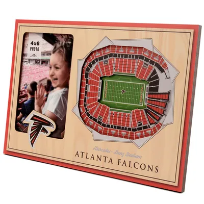 Atlanta Falcons 3D StadiumViews Picture Frame - Brown