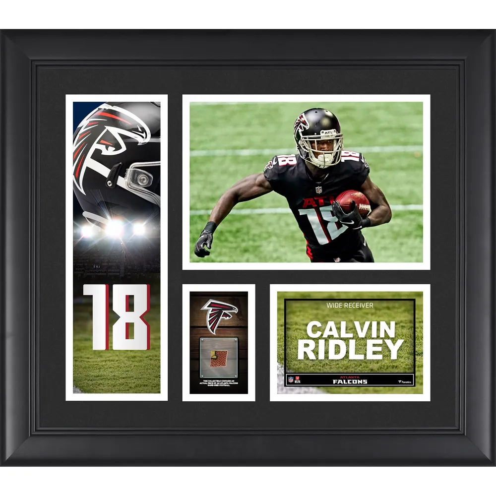 Lids Calvin Ridley Atlanta Falcons Fanatics Authentic Framed 15' x 17'  Player Collage with a Piece of Game-Used Football