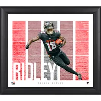 Atlanta Falcons Framed 15 x 17 Team Threads Collage