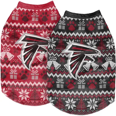 Atlanta Falcons FOCO Reversible Holiday Dog Sweater