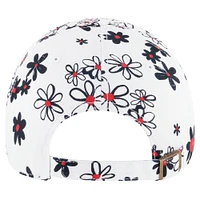 Girls Youth '47 White Atlanta Falcons Daisy Delight Clean Up Adjustable Hat