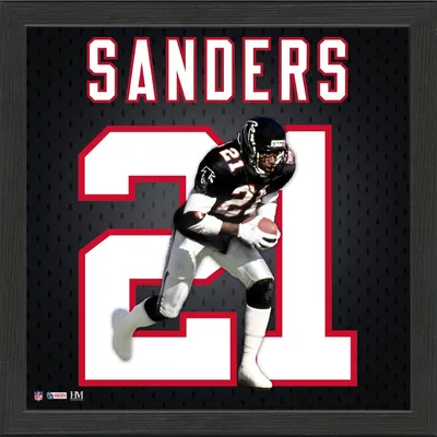 Men's Mitchell & Ness Deion Sanders White Atlanta Falcons 1989 Authentic  Throwback Retired Player Jersey