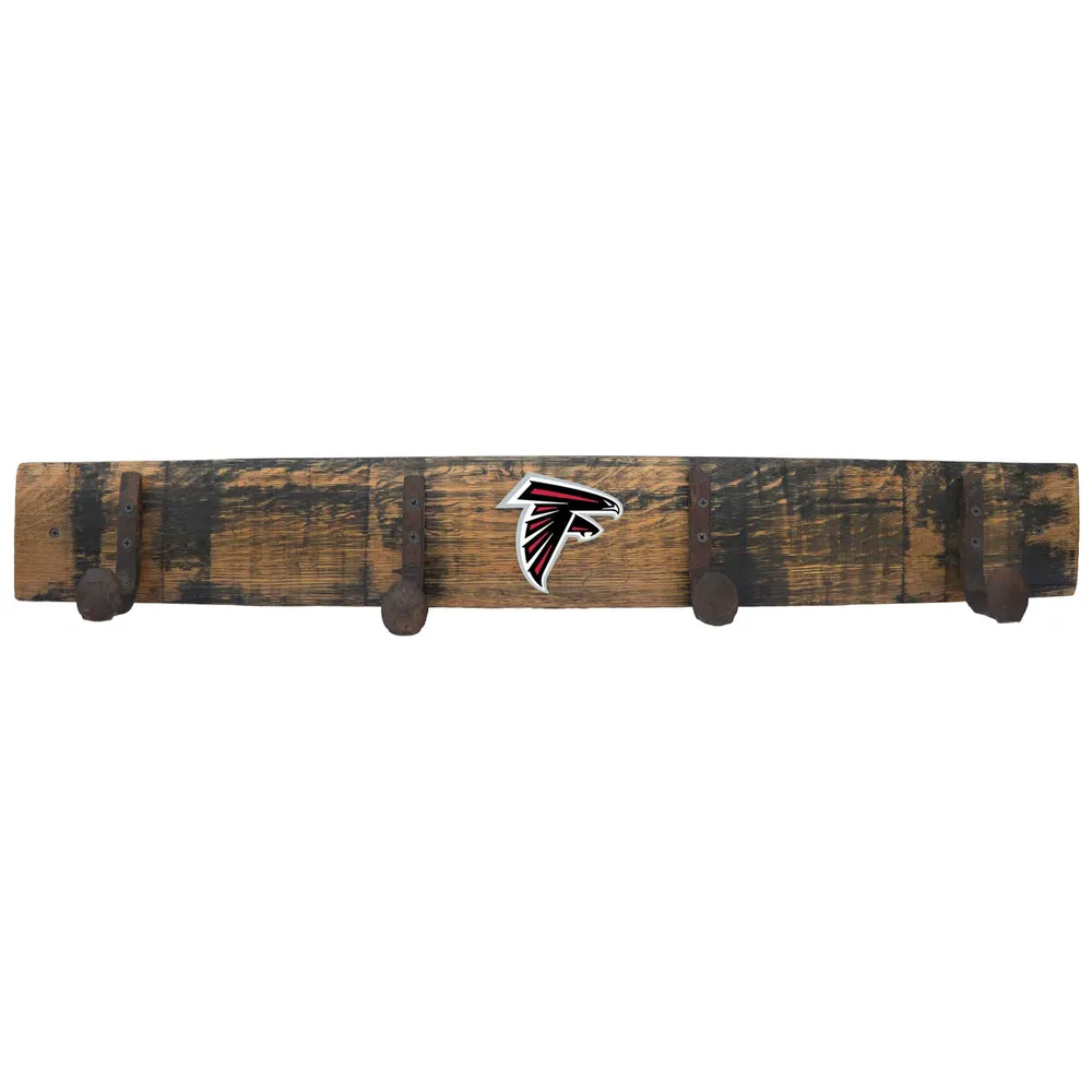 Lids Atlanta Falcons Imperial 5'' x 35'' Oak Barrel Coat Rack