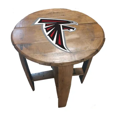 Atlanta Falcons Imperial Oak Barrel Table