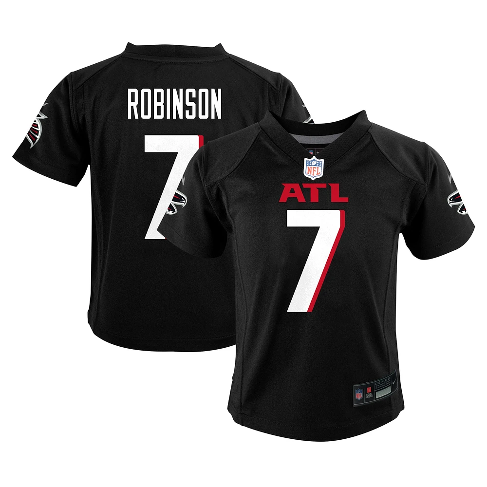 Maillot de jeu Nike Bijan Robinson pour bébé noir Atlanta Falcons Team Player