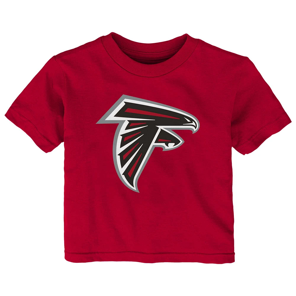 T-shirt à logo primaire Atlanta Falcons rouge pour bébé