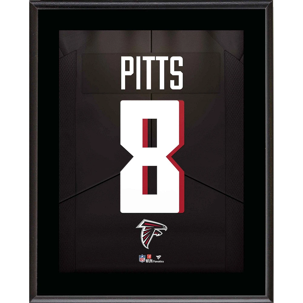 Kyle Pitts Atlanta Falcons 10.5" x 13" Jersey Number Sublimated Player Plaque