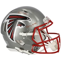 Kyle Pitts Atlanta Falcons Autographed Riddell Flash Alternate Speed Authentic Helmet with ''Dirty Bird'' Inscription